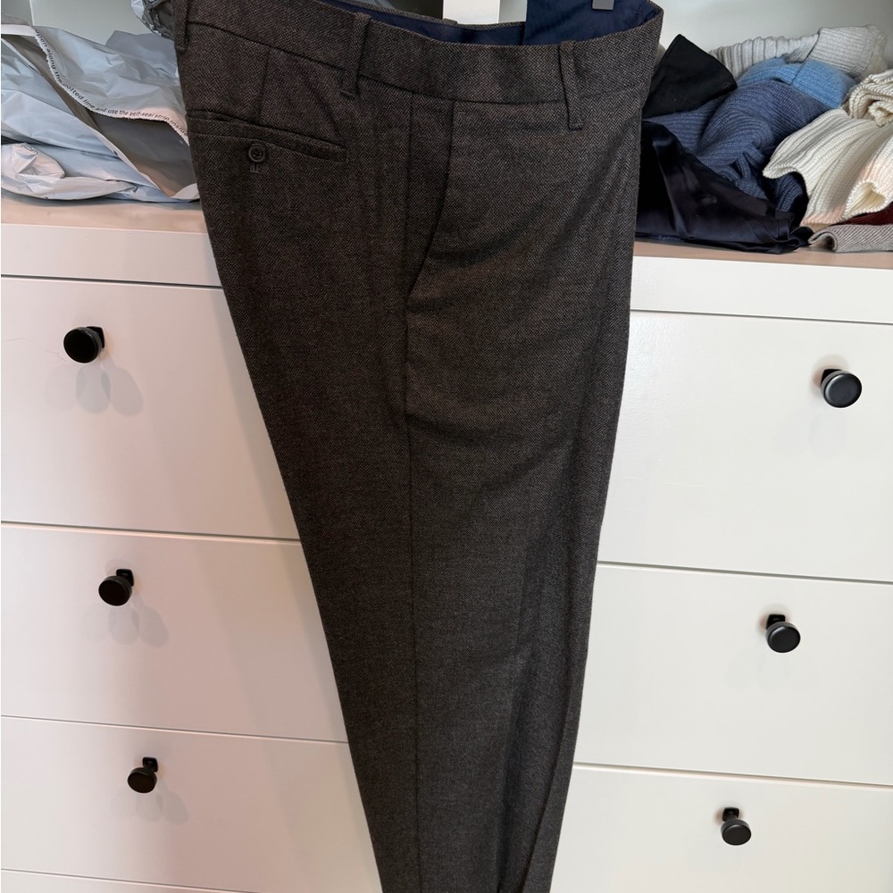 Men's Gray Dress Pants